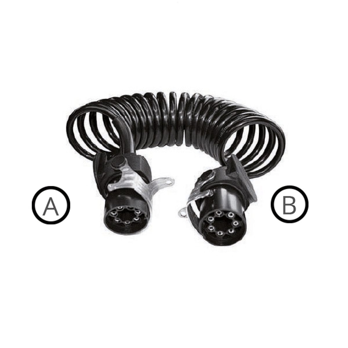 CHICOTE ELETRICO ABS EBS 7 POLOS 5,5M TOMADA 405289 X 405289 CAVALO MECANICO SEM