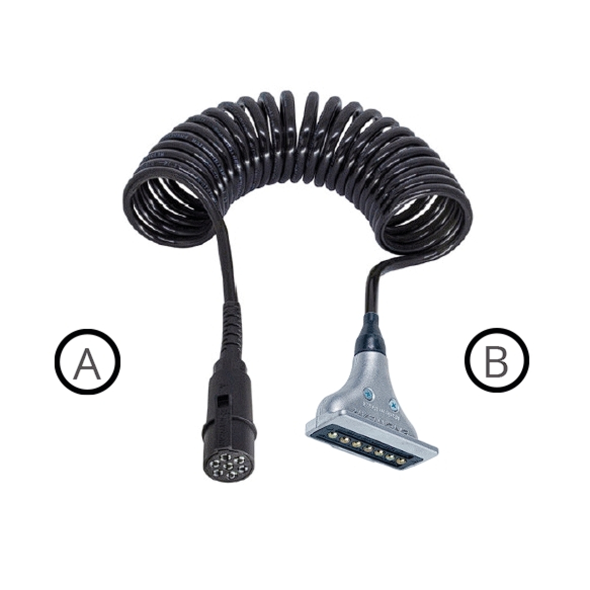 CHICOTE ELETRICO 7 E 6 POLOS 6,5 M TOMADA 001312 X 002201 24V CAVALO MECANICO SE