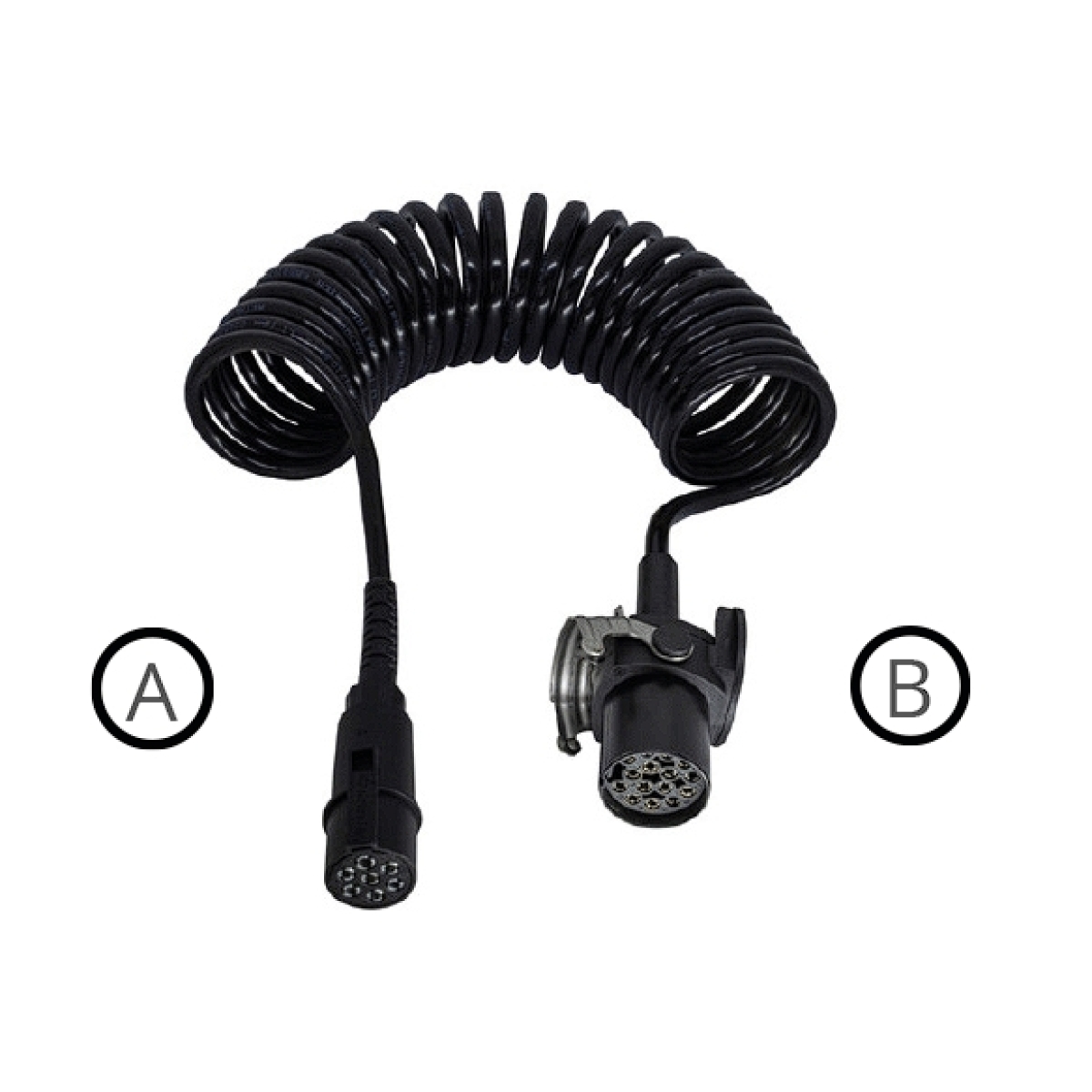 CHICOTE ELETRICO 7X15 POLOS 5,5M TOMADA MAC 001312 X MAC 405817 24V CAVALO MECAN