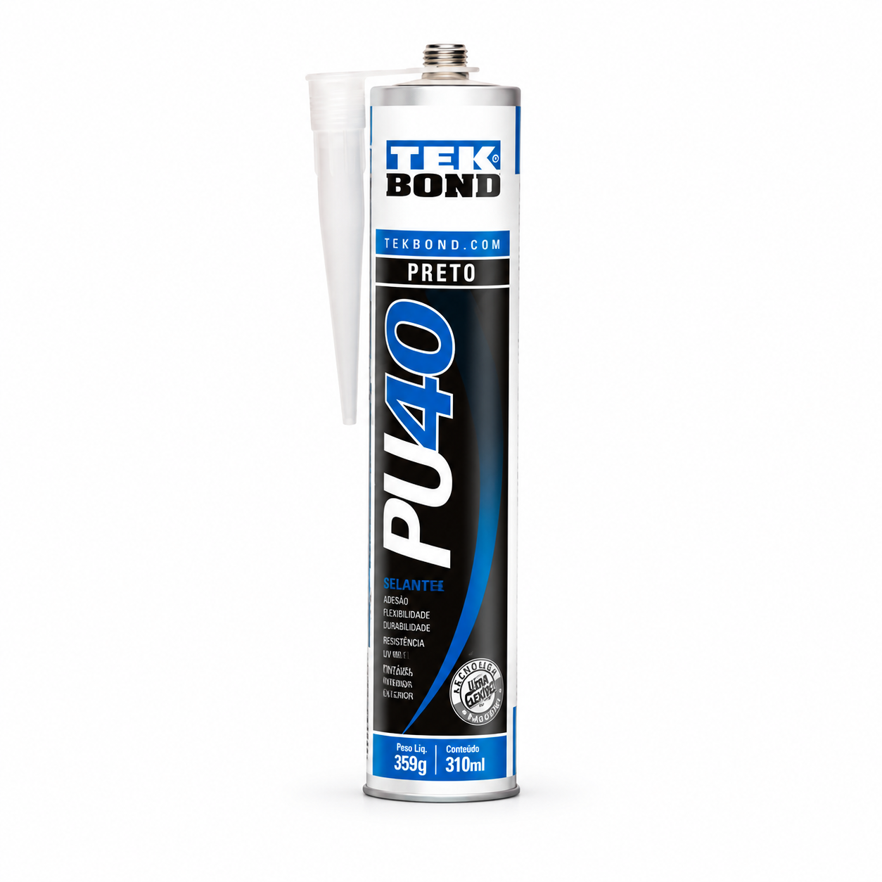 ADESIVO PU40 PRETO CARTUCHO 310ML TEKBOND (447544)