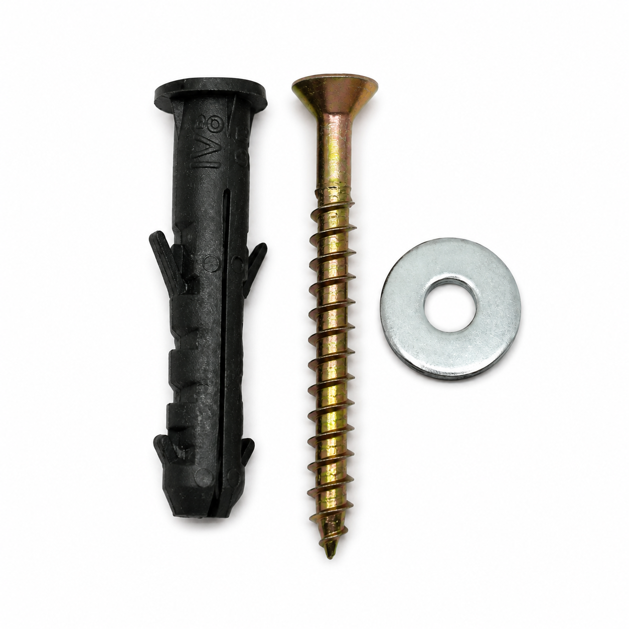 KIT 100 PARAFUSO PHILLIPS COM BUCHA 8 ANEL 8MM (100PPCB8)