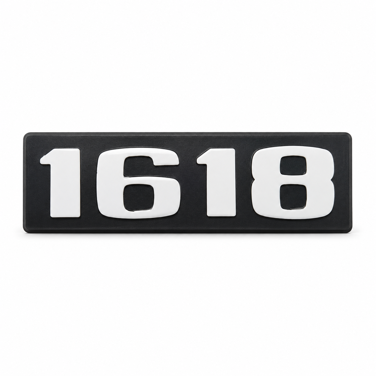 EMBLEMA EM RELEVO MERCEDES-BENZ 1618 (3868178014-V1109)