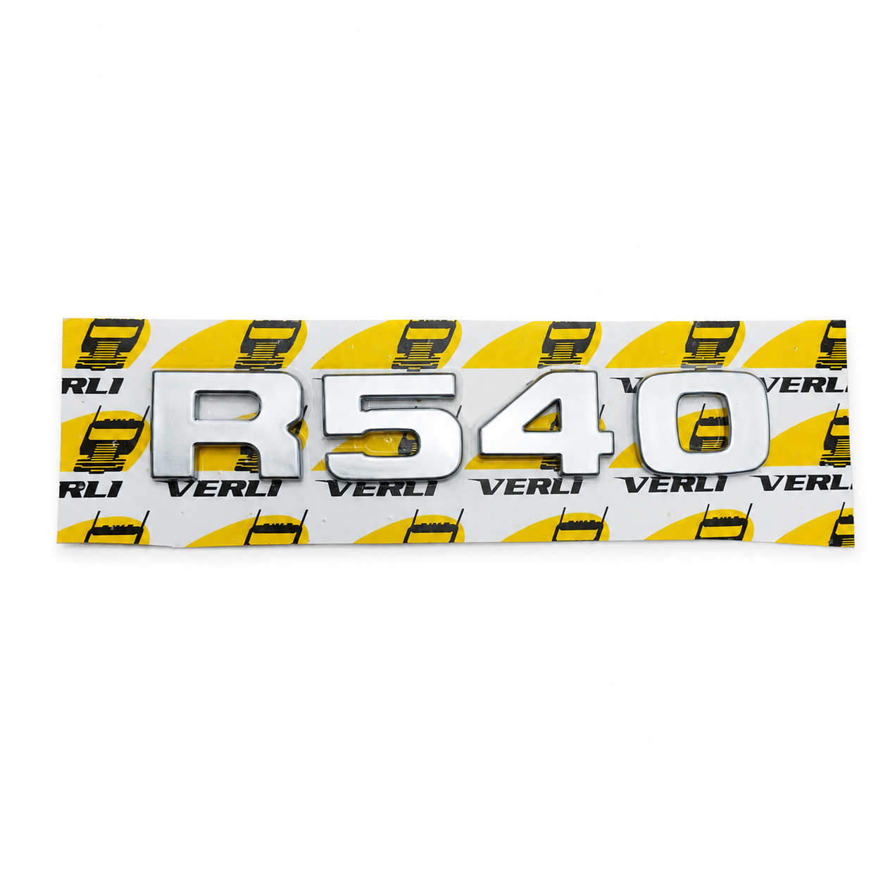 LETREIRO FRONTAL R540  SCANIA PGR CINZA    (2651017-V3233)