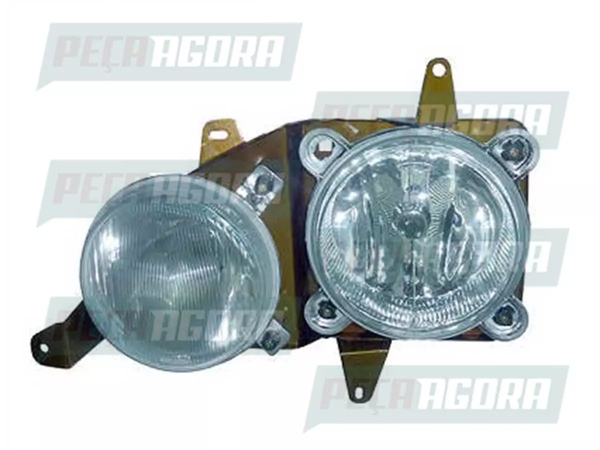 FAROL DUPLO LE MB ACCELO 2003 2004 2005 2006 2007 ESQUERDO (9798200161,)