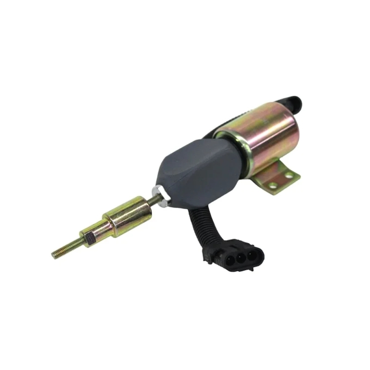 VALVULA SOLENOIDE 12V VW MOTOR CUMMINS (PLUG RETANGULAR) (3 FIOS) (IK7660 2T0130
