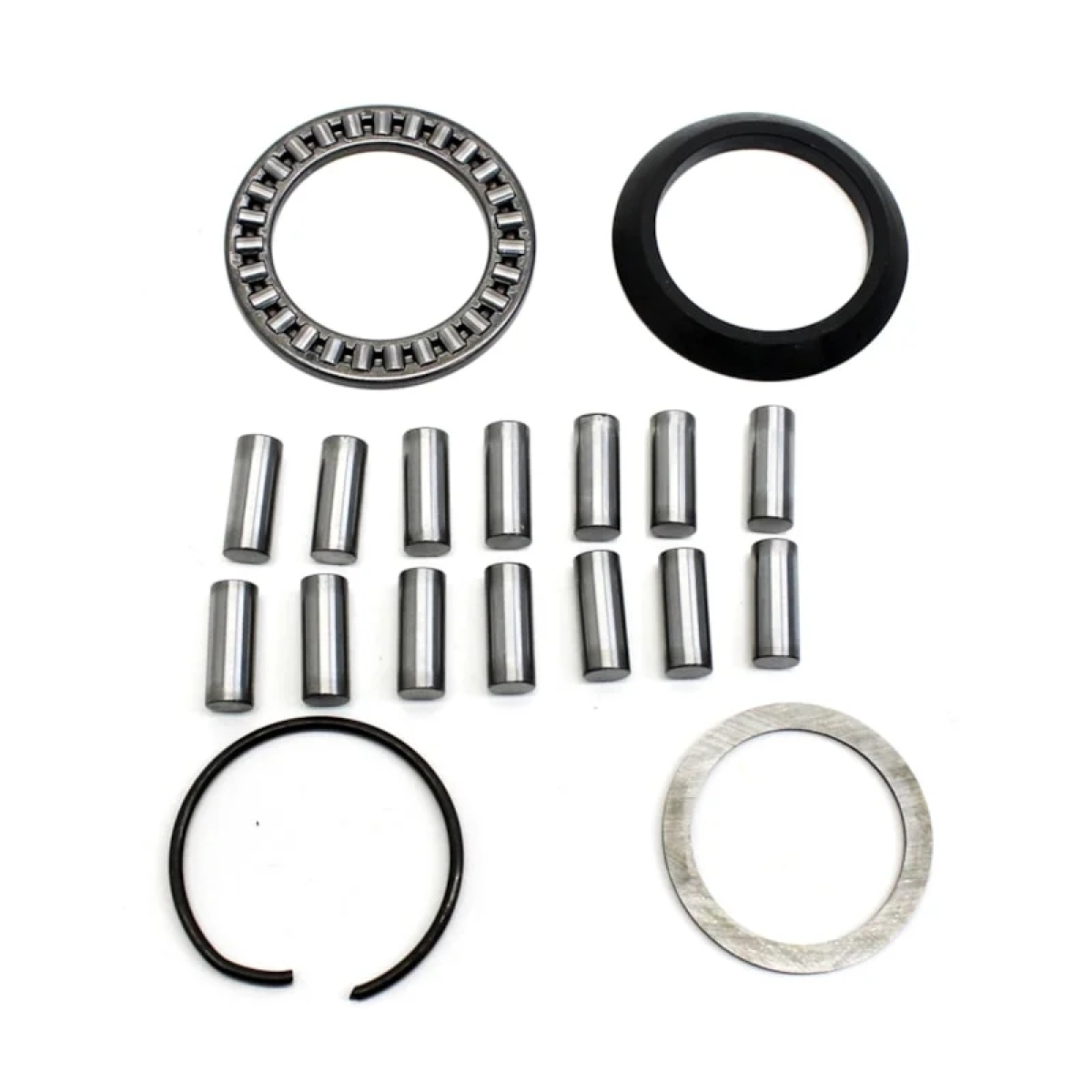KIT REPARO ROLETE/ROLAMENTO/ARRUELA/PISTA EIXO PILOTO CAMBIO EATON 280VH/280VHD.