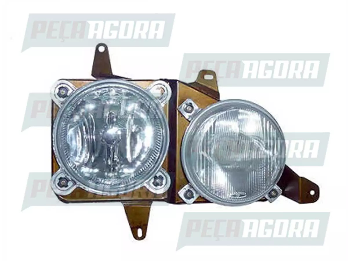 FAROL DUPLO LD MB ACCELO 2003 2004 2005 2006 2007 DIREITO (9798200261,)