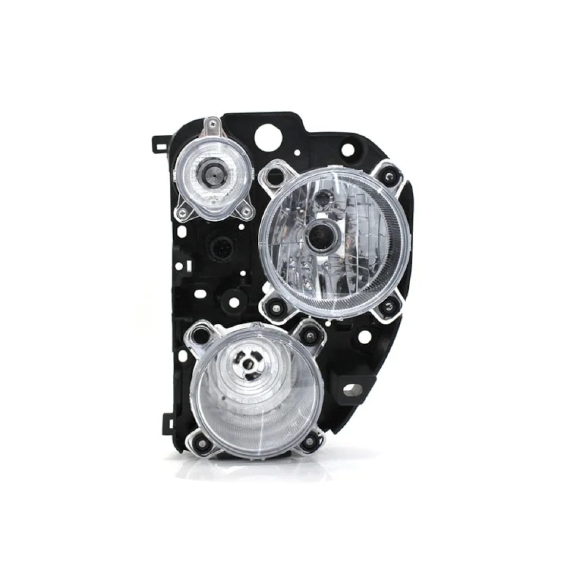 FAROL DUPLO REDONDO LE MB ACTROS MODELO ORION (2016 A 2019) (LAMPADA H7/H1) (PL7