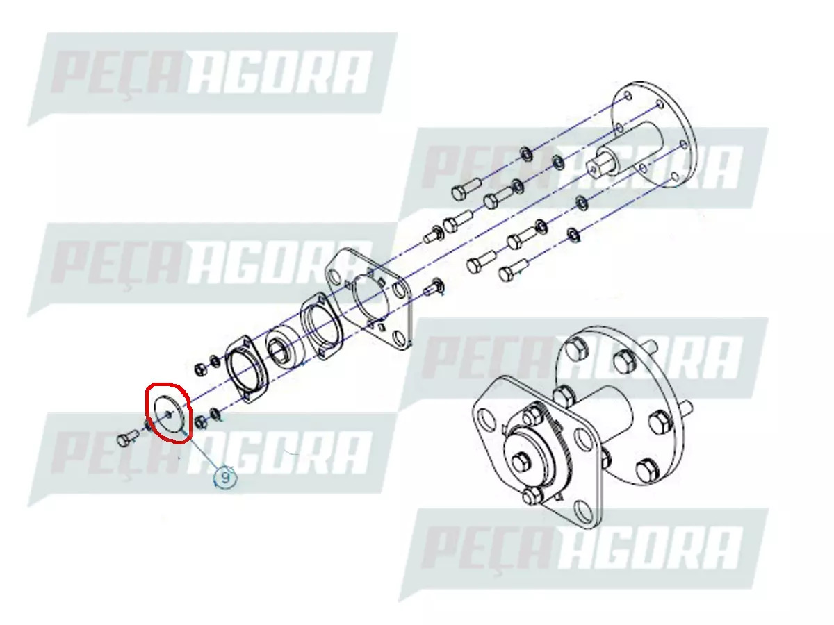 CAIXA ARRUELA 0.34X1.8X10 GA PLD CASE SR175 (CX.1311903  **3)