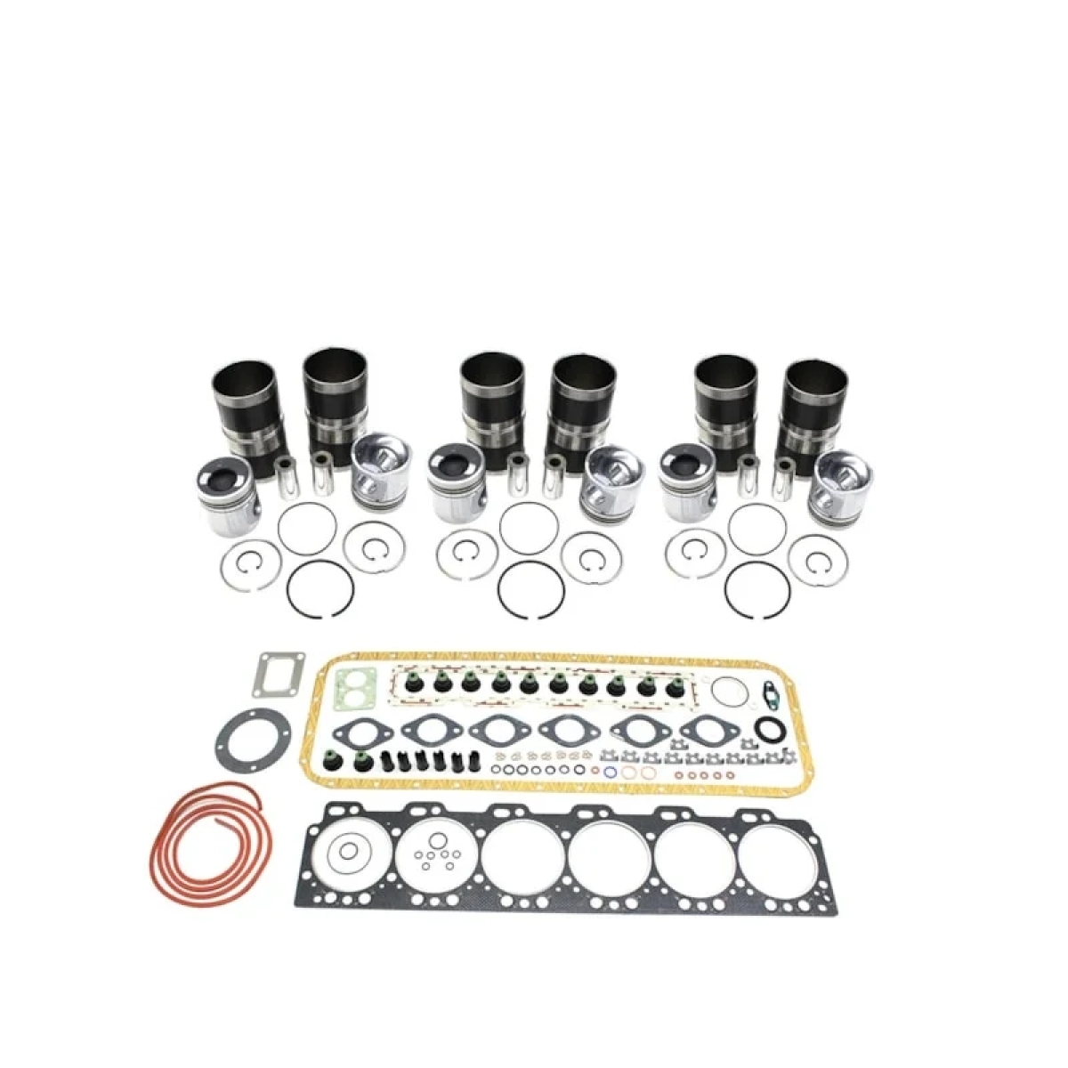 KIT/KITAO MAXI FORCA COMPLETO MOTOR CUMMINS SERIE C 8.3 MECANICO 6CIL (PISTAO...