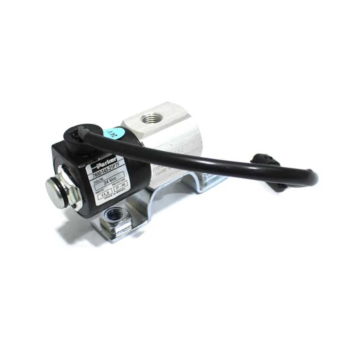 VALVULA SOLENOIDE 24V FORD/VW (ROSCA 1/4 NPT) (PLUG RETANGULAR - CH... (2TJ90101