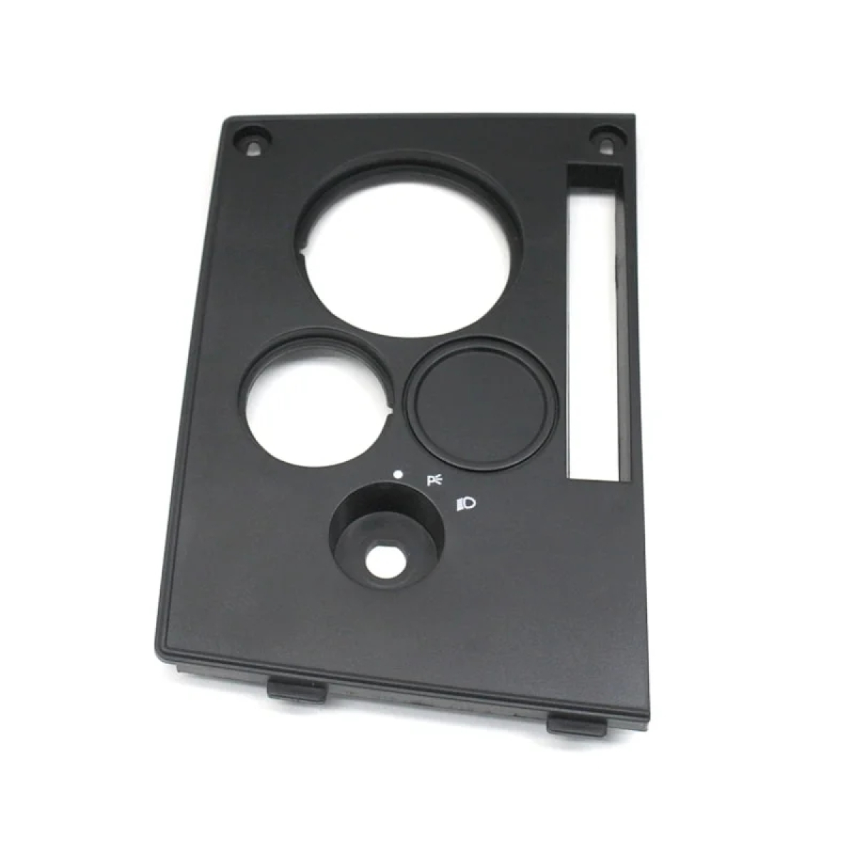MOLDURA INSTRUMENTO LATERAL FORD CARGO 95/01 (TODOS-EXCETO MODERNO)-PRETO LE (1C