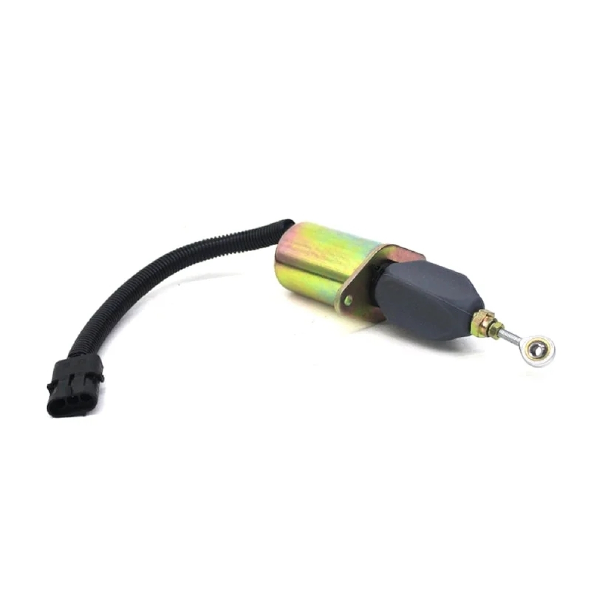 VALVULA SOLENOIDE 12V FORD/VW PARADA MOTOR CUMMINS (CONECTOR RETANGULAR) (3 FIOS