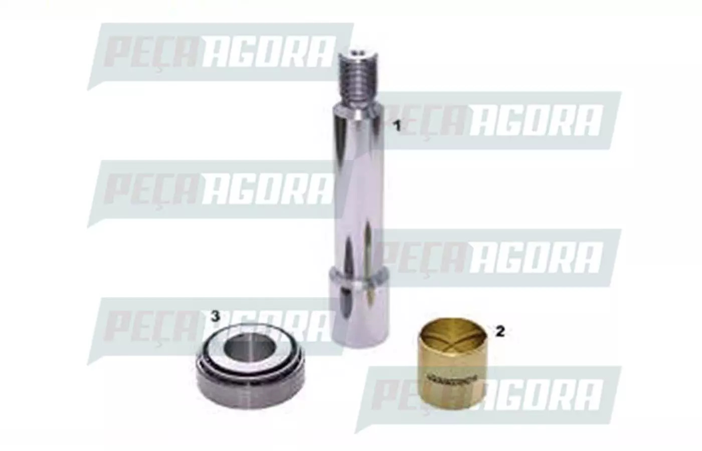 EMBUCHAMENTO MONTADO ROLAMENTO PINO CROMO GMC PESADO 14190 15190 16220 (12540330