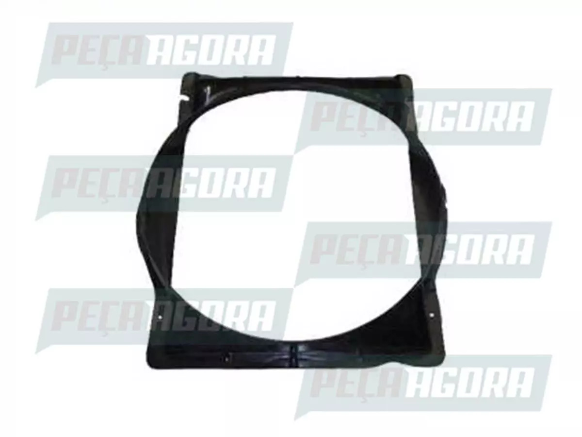 DEFLETOR AR RADIADOR FORD CARGO 2631 2831 4331 5031 CUMMINS SERIE C (5C458146AC)