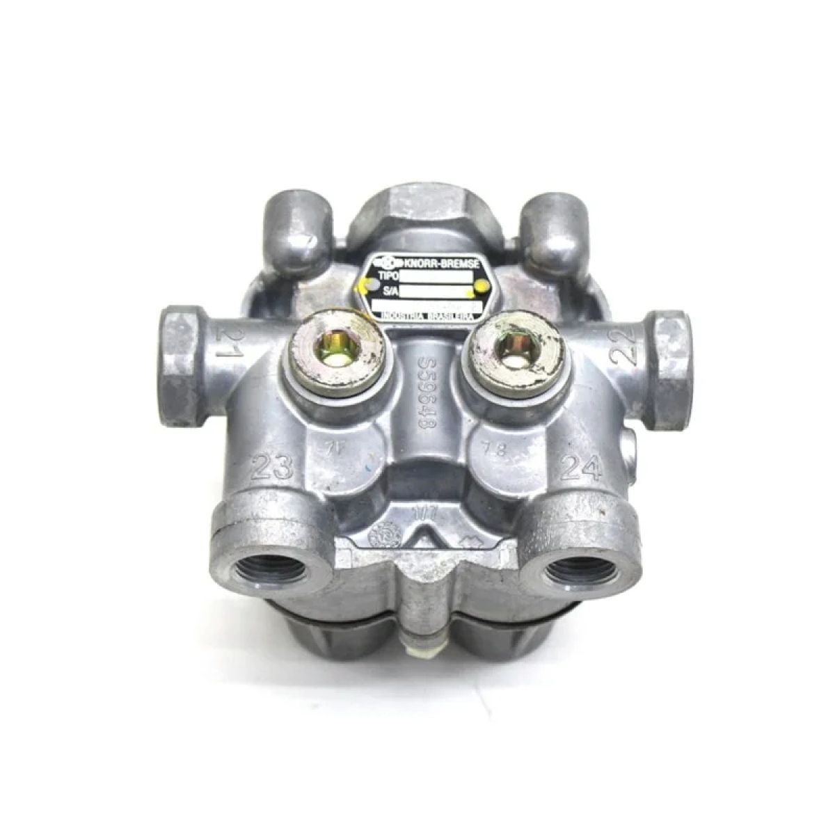 VALVULA PROTECAO FREIO 4 VIAS/CIRCUITOS FORD/VW (CONEXOES M16/M22) (81631290-II3