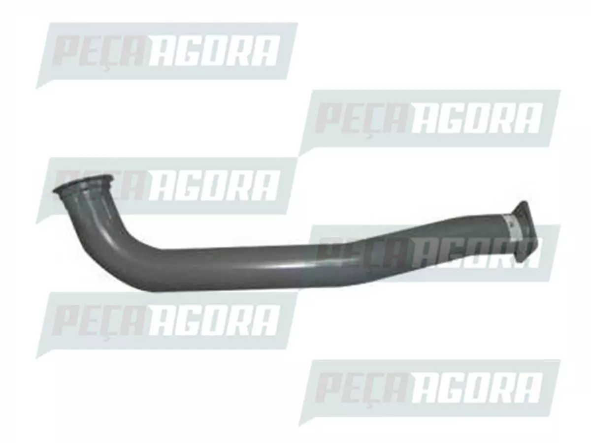 TUBO DIANTEIRO ESCAPE FORD CARGO 1832E 2632E 2932E 4432E 4532E 5032E 6332E (6C45
