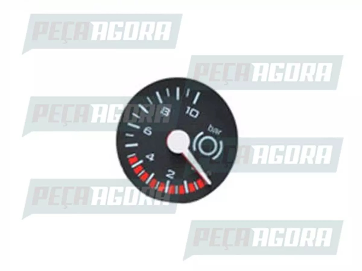 MANOMETRO DUPLO PRESSAO AR 10 BAR VOLKSWAGEN 7100 8100 8140 12140H 14150 14220 1