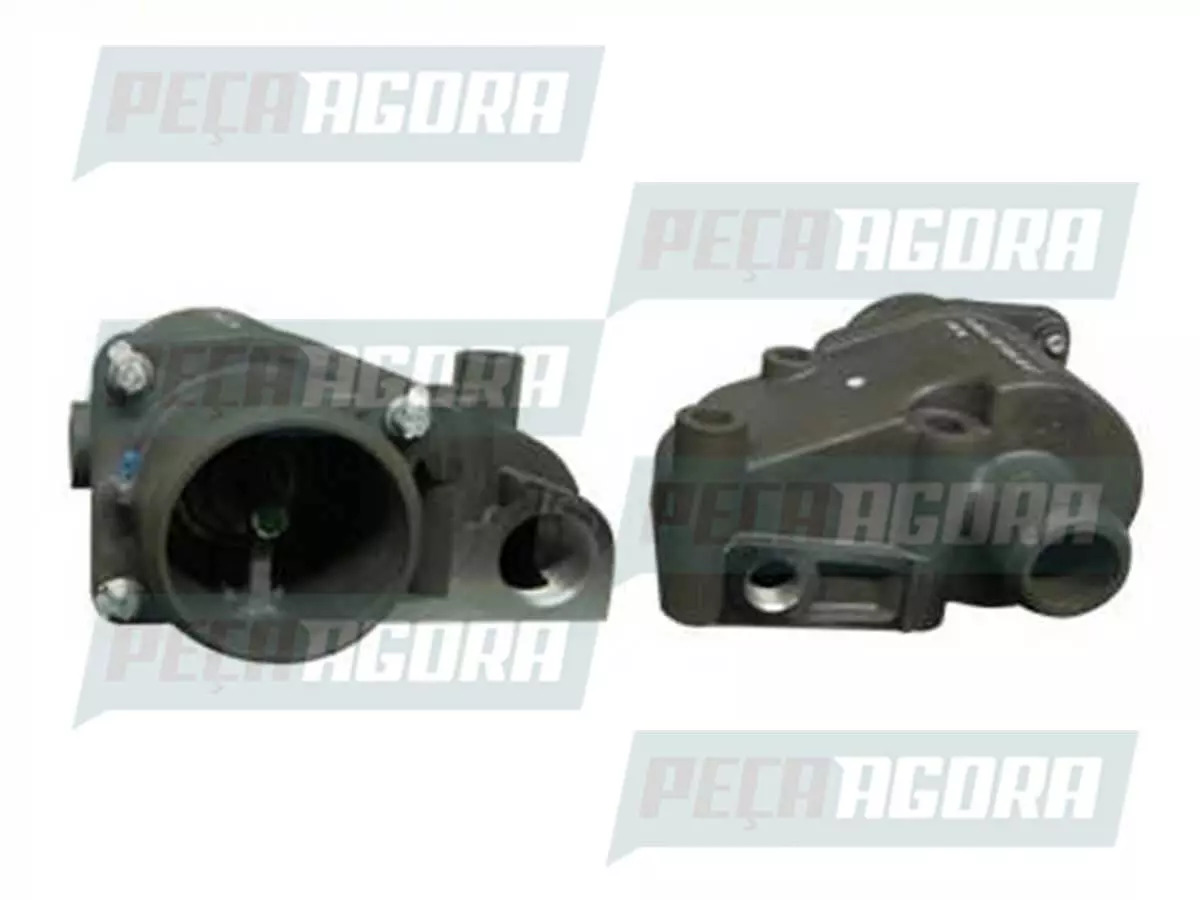 CARCACA VALVULA TERMOSTATICA COMPLETA MWM 6.12 VOLKSWAGEN BUS MOTOR DIANTEIRO 15