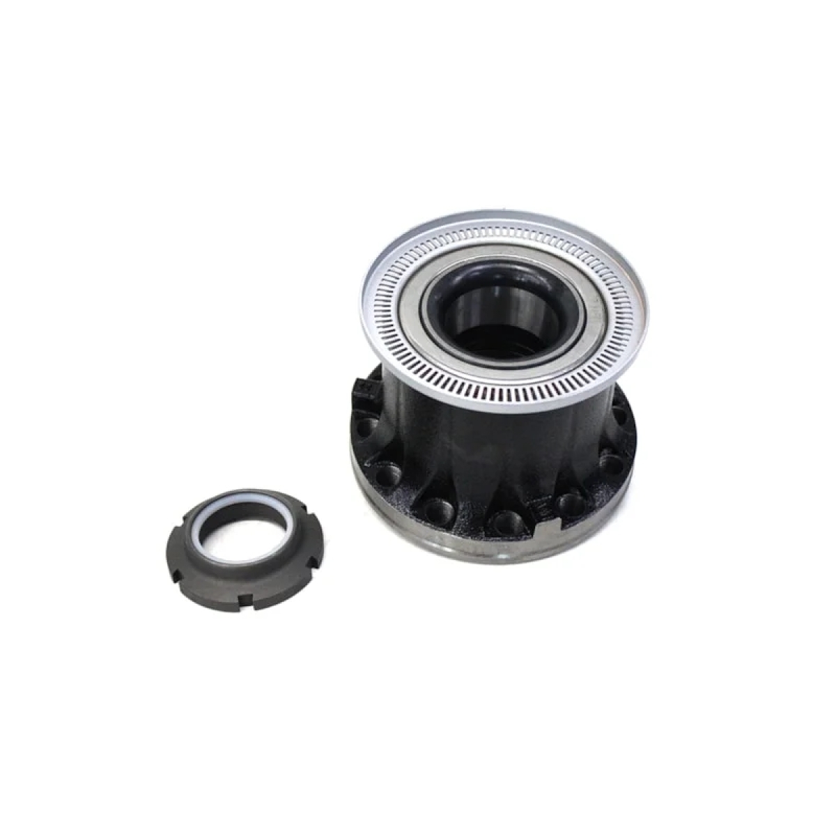 KIT ROLAMENTO COM PORCA CUBO RODA DIANTEIRA VW CONSTELLATION/METEOR EURO 5/6 (2V