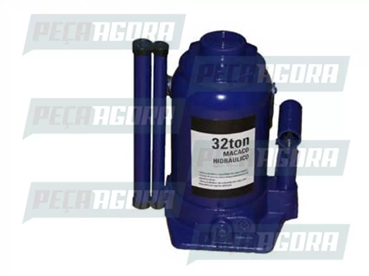 MACACO HIDRAULICO 32 TONELADAS UNIVERSAL HASTE SEM REGULAGEM FECHADO 25CM ABERTO