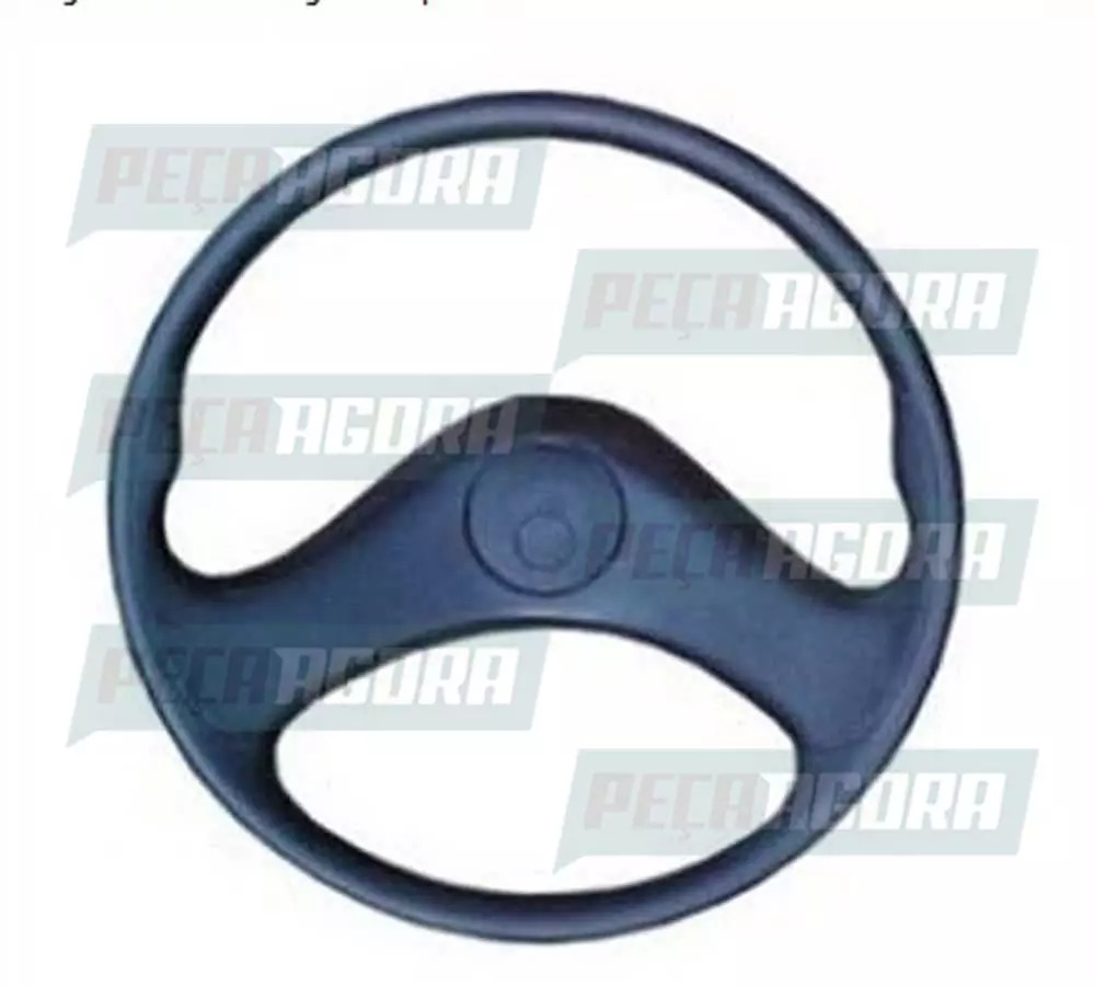 VOLANTE DIRECAO UNIVERSAL 420MM TAMPA MB CHAVETA E ESTRIA MESMO MODELO HPN BICUD