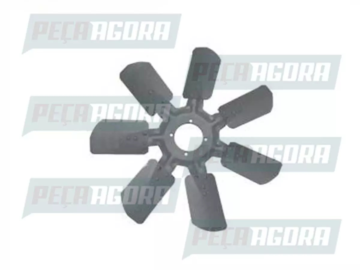 HELICE RADIADOR MOTOR MWM229/6 FORD F12000 F14000HD 92/95 CARGO MOTOR FORD ASPIR
