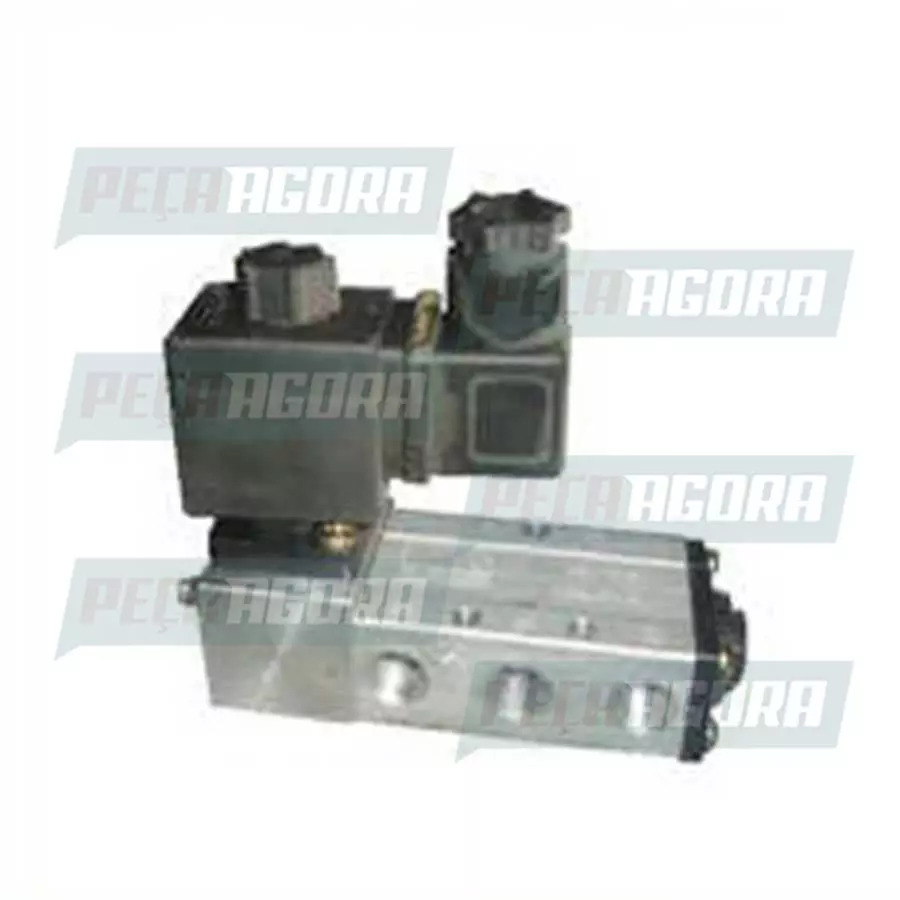 VALVULA SOLENOIDE 3 VIAS, ROSCA M12X1,5 MM 24 VOLTS (204SLM)