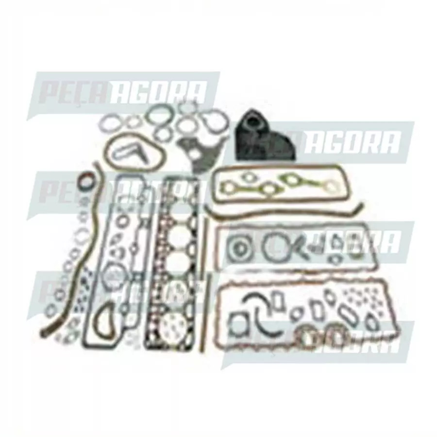 JOGO JUNTAS MOTOR CABECOTE MB OM352A 1113 1313 1513 2013 2213 RETENTORES 100MM (