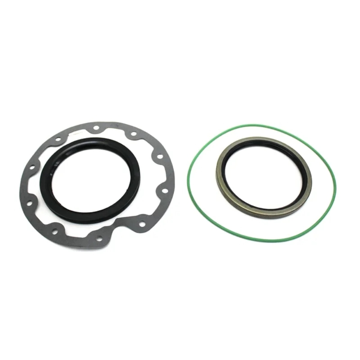 KIT RETENTOR INTERNO/EXTERNO COM ANEL ORING E JUNTA CUBO REDUTOR RODA TRASEIRA .