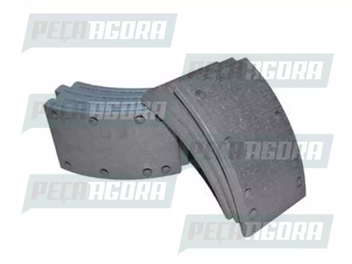 JOGO LONA FREIO DIANTEIRA STD VW 12140H 12170BT 14150 14170BT 14200 14220 13150 