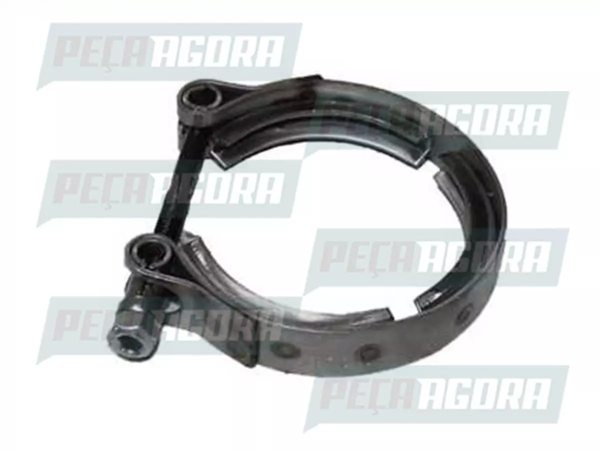ABRACADEIRA UNIAO COLETOR ESCAPE CUMMINS ISB ISC FORD CARGO 2628E 2422E 2428E 17