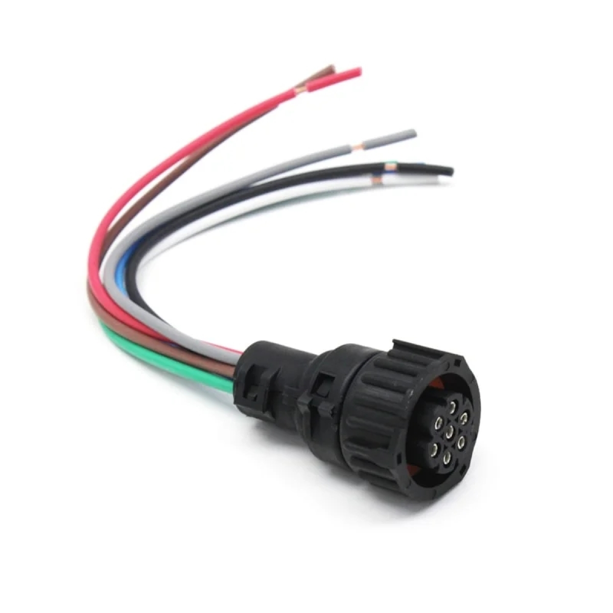 CONECTOR 7 VIAS PARA CHICOTE FAROL DUPLO RETANGULAR LD/LE MB AXOR (20... (TC1071