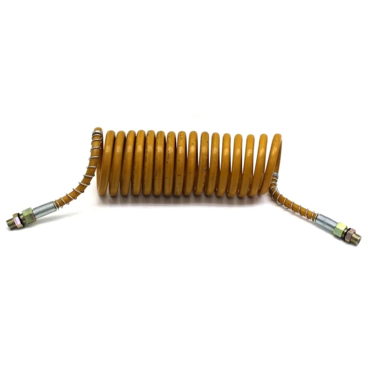 MANGUEIRA ESPIRAL 5,5 METROS (SERVICO/AMARELA) (NIPLE/CONEXAO M16X1,5) CAVALO/C.
