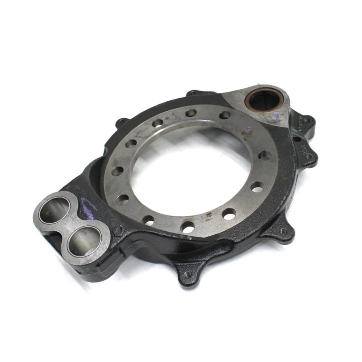 SUPORTE/ARANHA/SPIDER SAPATA/PATIM FREIO TRASEIRO LD VW CONSTELLATION/ONI... (80