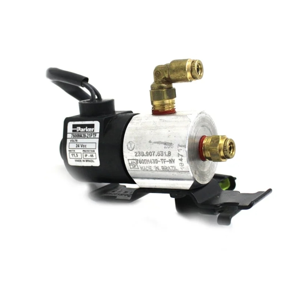 VALVULA SOLENOIDE 24V VW NOVO DELIVERY (ROSCA 3/8 NPT)  (PLUG RE... (23B907631A-