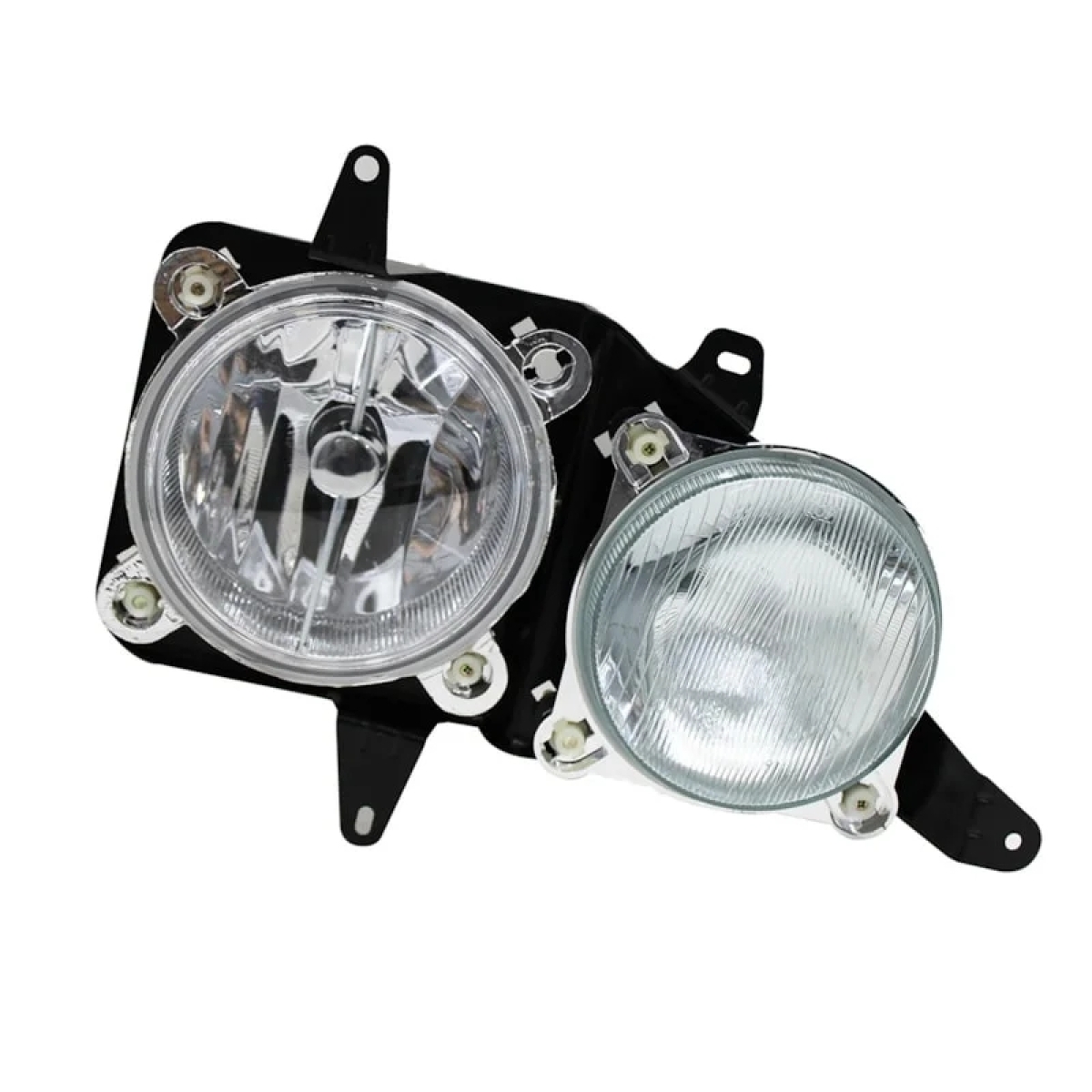 FAROL DUPLO REDONDO LD MB ACCELO 815/915C/1016 (2008..) (LAMPADA H7/H1) (SOQUET.