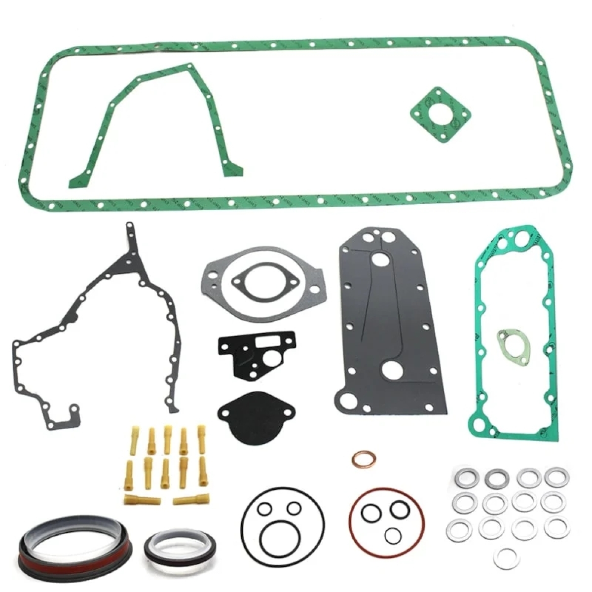 JG JUNTAS INFERIOR MOTOR CUMMINS SERIE ISC 8.3 6CIL (COM RETENTORES) (MMJ358-529