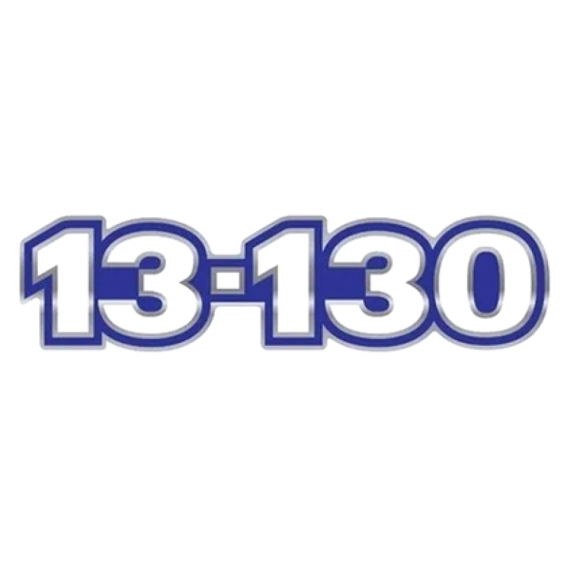 EMBLEMA COLANTE FRONTAL 13130 SERIE AZUL VW 13130 (T13853751)