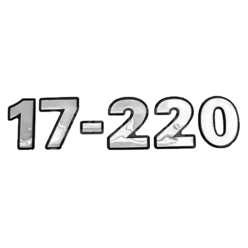 EMBLEMA LATERAL CRISTAL 17220 WORKER (VW17220)