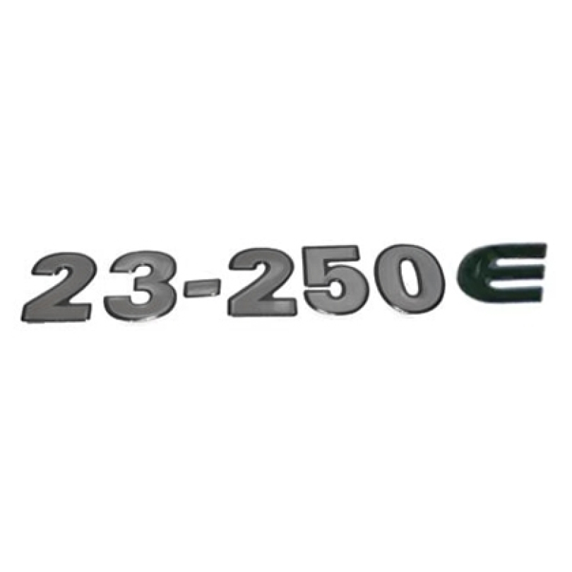 EMBLEMA LATERAL CRISTAL 23250 (VW23250E)