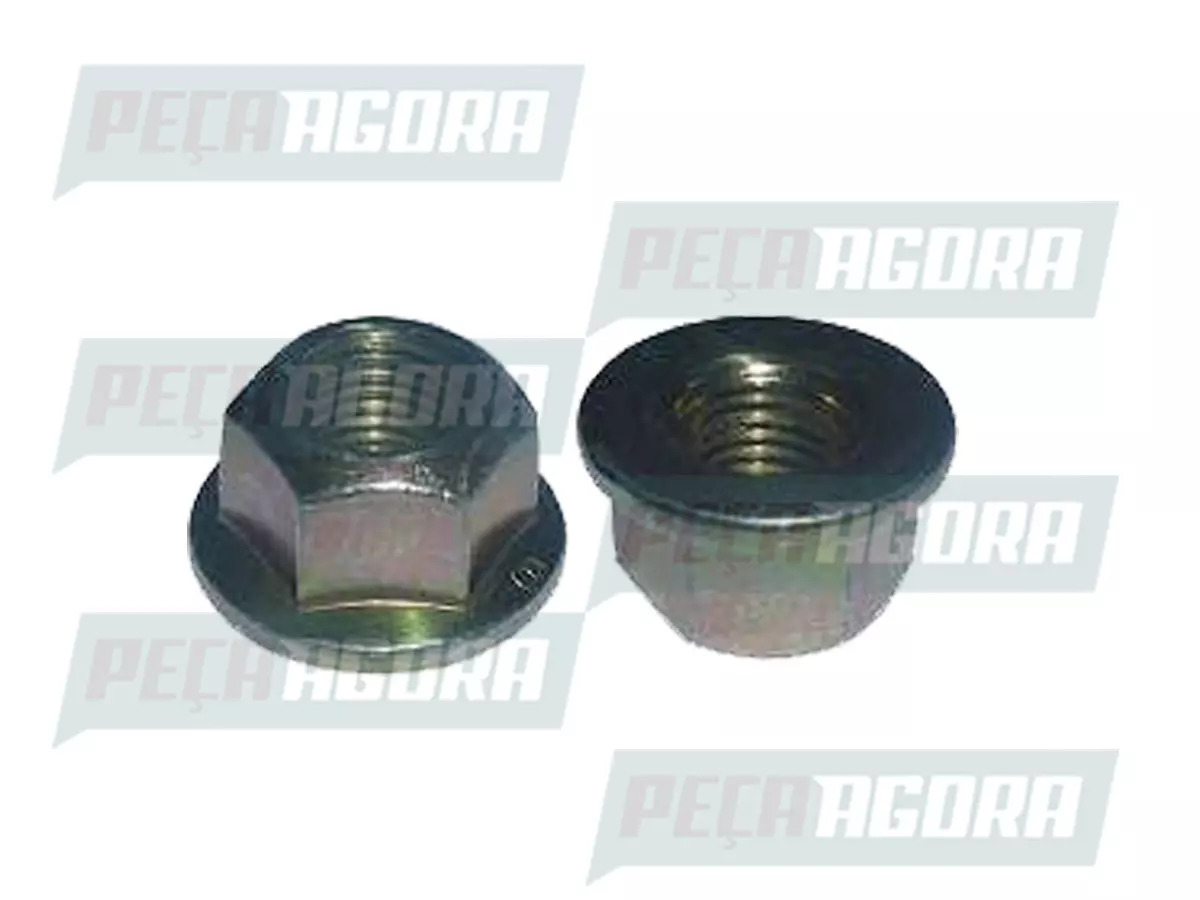 PORCA SEXTAVADA FLANGEADA M14X1.5 MM MERCEDES BENZ MB TODOS DIN 6927 (9130230140
