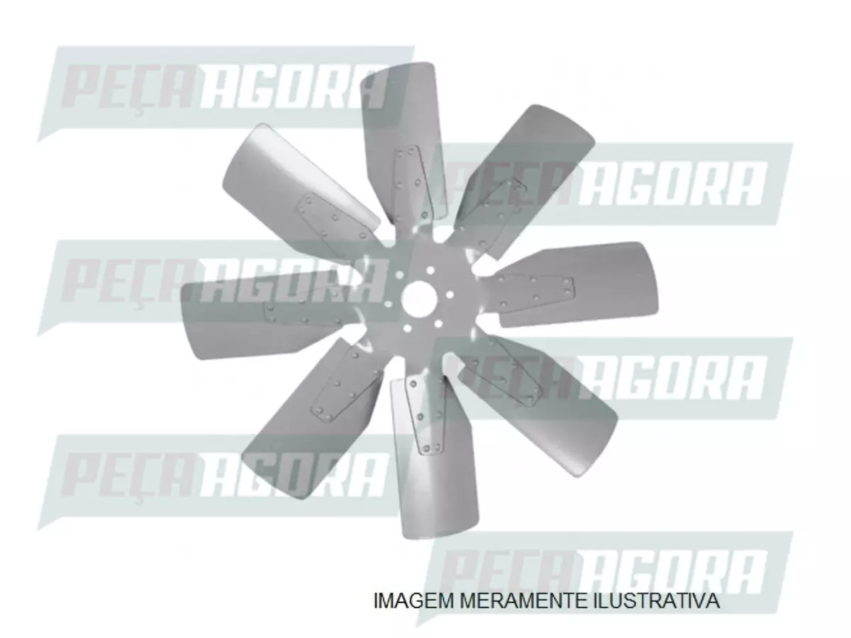 HELICE DO VENTILADOR ORIGINAL MERCEDES BENZ MB (3642007323)