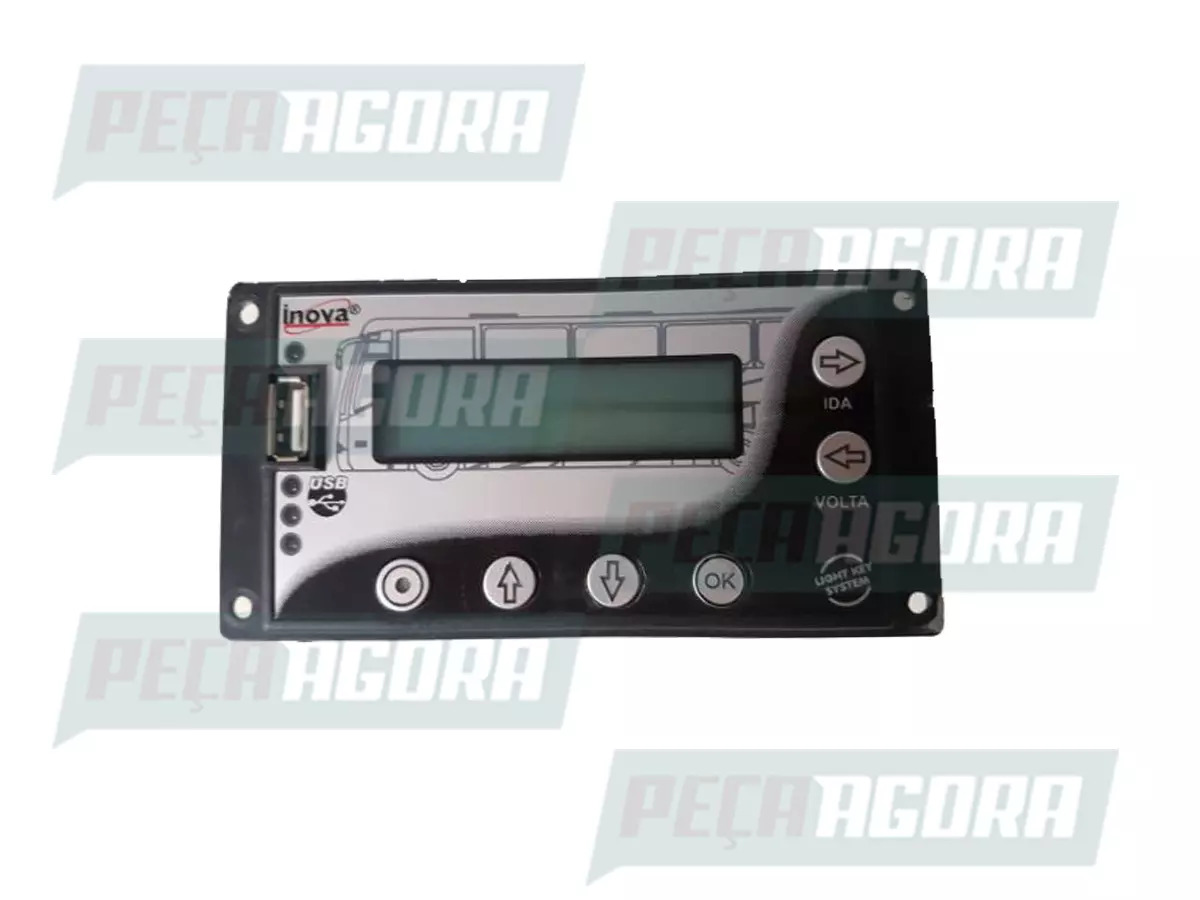 MODULO UNIVERSAL PARA LETREIRO LED ONIBUS  (INV113M4)