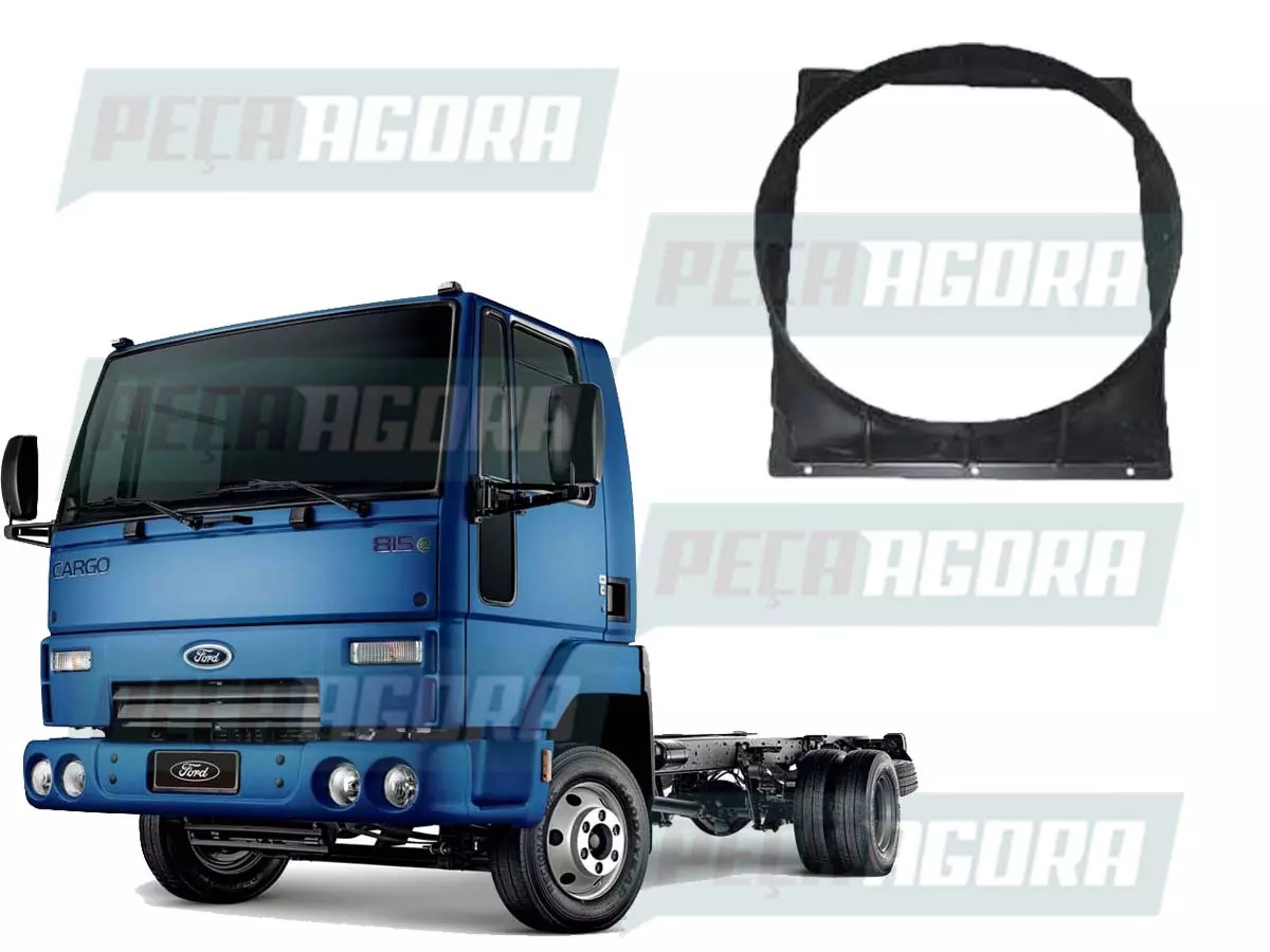 DEFLETOR DO RADIADOR FORD CARGO 815 915 712 814 (YC458146AA)