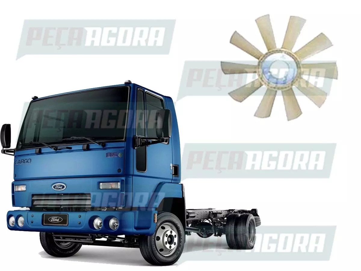 HELICE MOTOR FORD CARGO 712 814 VW 7100 8100 (VA1430,.-.)