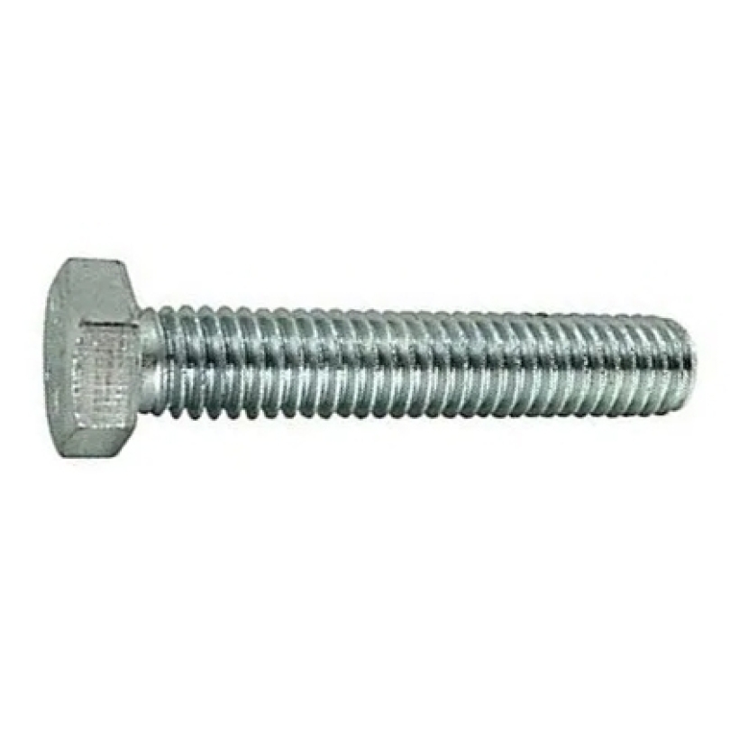 PARAFUSO SEXTAVADO 10X16MM PASSO 1.5 ACO 8.8 ZINCADO BRANCO CARRETAS EM GERAL (7
