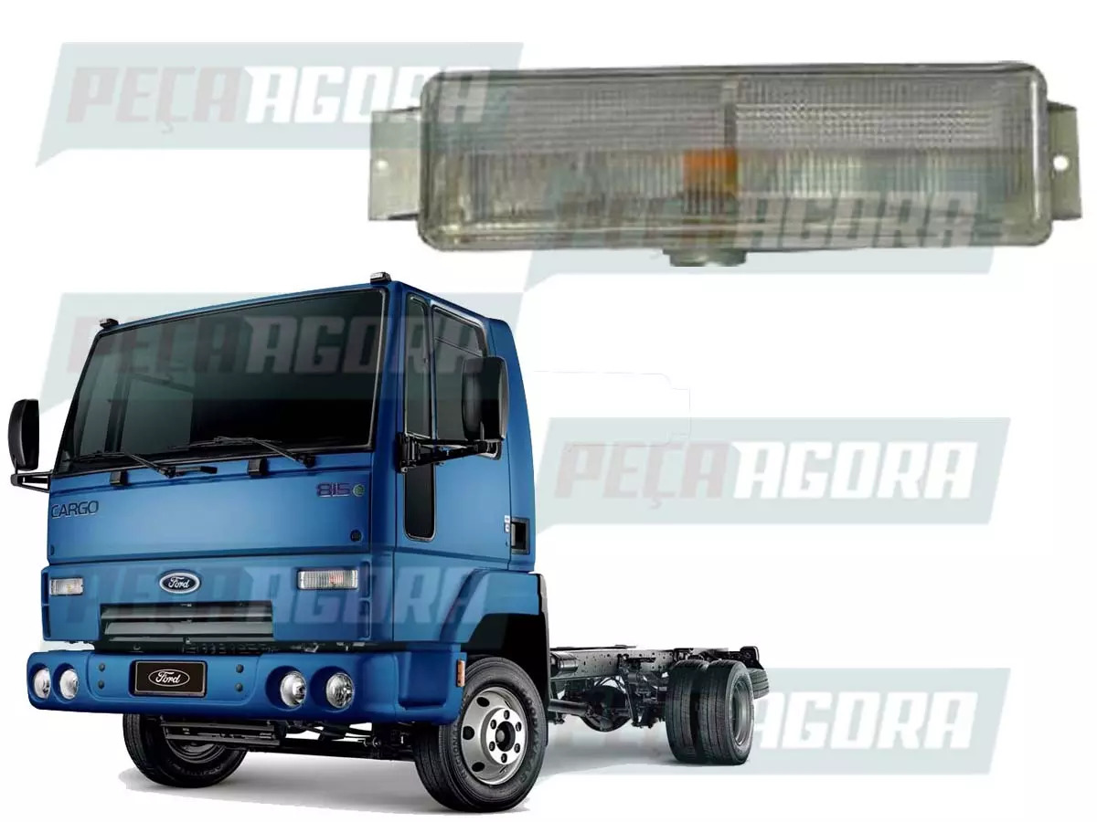 LANTERNA SETA PISCA FRONTAL FORD CARGO 814 815 DIREITO CRISTAL (5C4513368AA)