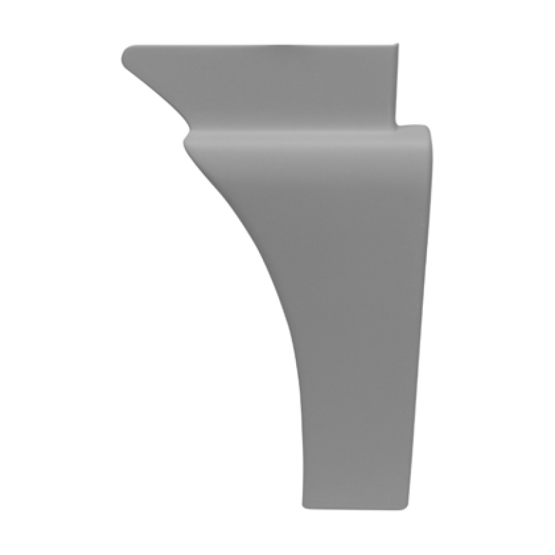 GUARNICAO PARALAMA ESQ PLASTICO VW MAN TGX 28440 29440 29480 33440 2012.. (2V582