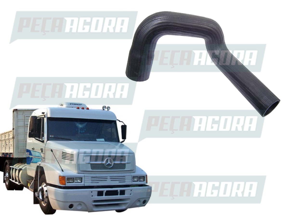 MANGUEIRA SUPERIOR RADIADOR MB 1630 1633 1714 1725 - 52x58 MM - MERCEDES BENZ (3